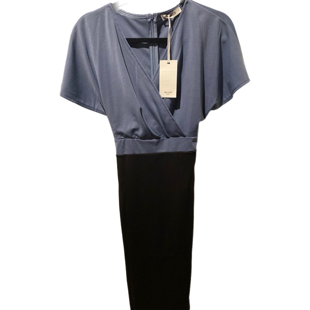 Chic Two-Tone Dress